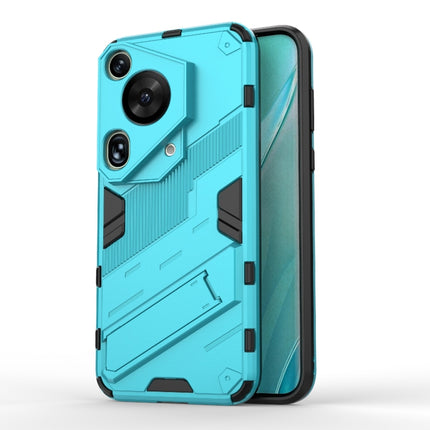 Punk Armor 2 in 1 PC + TPU Phone Case with Holder, For Huawei Mate 70 Pro / 70 Pro+, For Huawei Pura 70 Pro / 70 Pro+, For Huawei Pura 70 Ultra