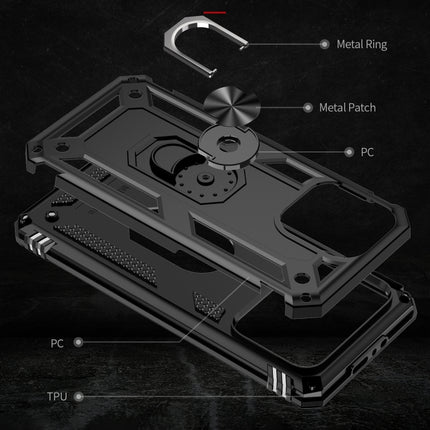 Shockproof TPU + PC Phone Case with Holder, For iPhone 15 Pro Max, For iPhone 15 Pro, For iPhone 15 Plus, For iPhone 15