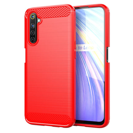 Brushed Texture Carbon Fiber TPU Phone Case, For Realme C17, For Realme 7i, For Realme 7, For Realme 7 Pro, For Realme Narzo, For Realme C11, For Realme 6S, For Realme 6