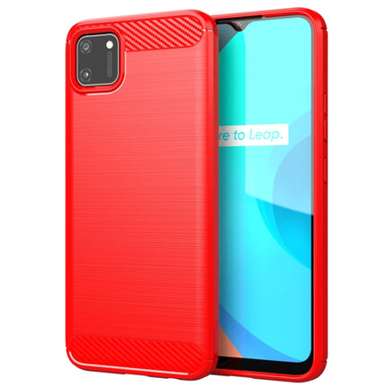Brushed Texture Carbon Fiber TPU Phone Case, For Realme C17, For Realme 7i, For Realme 7, For Realme 7 Pro, For Realme Narzo, For Realme C11, For Realme 6S, For Realme 6