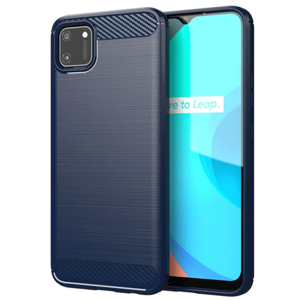 Brushed Texture Carbon Fiber TPU Phone Case, For Realme C17, For Realme 7i, For Realme 7, For Realme 7 Pro, For Realme Narzo, For Realme C11, For Realme 6S, For Realme 6