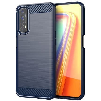 Brushed Texture Carbon Fiber TPU Phone Case, For Realme C17, For Realme 7i, For Realme 7, For Realme 7 Pro, For Realme Narzo, For Realme C11, For Realme 6S, For Realme 6