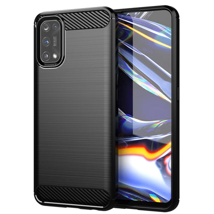 Brushed Texture Carbon Fiber TPU Phone Case, For Realme C17, For Realme 7i, For Realme 7, For Realme 7 Pro, For Realme Narzo, For Realme C11, For Realme 6S, For Realme 6