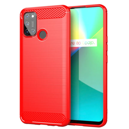 Brushed Texture Carbon Fiber TPU Phone Case, For Realme C17, For Realme 7i, For Realme 7, For Realme 7 Pro, For Realme Narzo, For Realme C11, For Realme 6S, For Realme 6