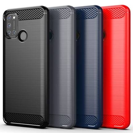 Brushed Texture Carbon Fiber TPU Phone Case, For Realme C17, For Realme 7i, For Realme 7, For Realme 7 Pro, For Realme Narzo, For Realme C11, For Realme 6S, For Realme 6