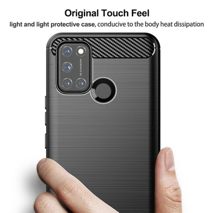 Brushed Texture Carbon Fiber TPU Phone Case, For Realme C17, For Realme 7i, For Realme 7, For Realme 7 Pro, For Realme Narzo, For Realme C11, For Realme 6S, For Realme 6