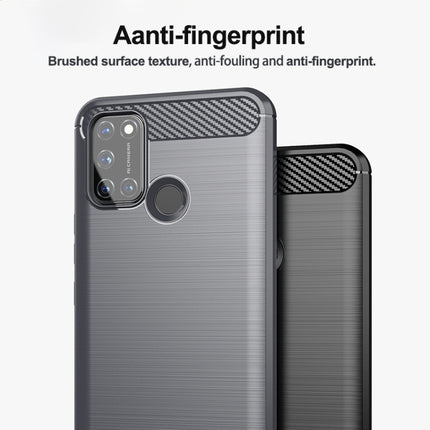 Brushed Texture Carbon Fiber TPU Phone Case, For Realme C17, For Realme 7i, For Realme 7, For Realme 7 Pro, For Realme Narzo, For Realme C11, For Realme 6S, For Realme 6