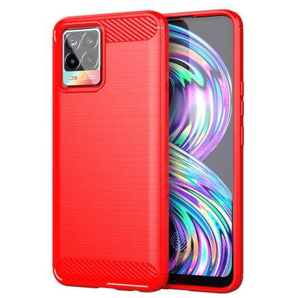 Brushed Texture Carbon Fiber TPU Phone Case, For Realme10 4G, For Realme V25, For Realme 6i India, For Realme C21Y, For Realme 8 Pro, For Realme 8, For Realme C21, For Realme Narzo 20 Pro