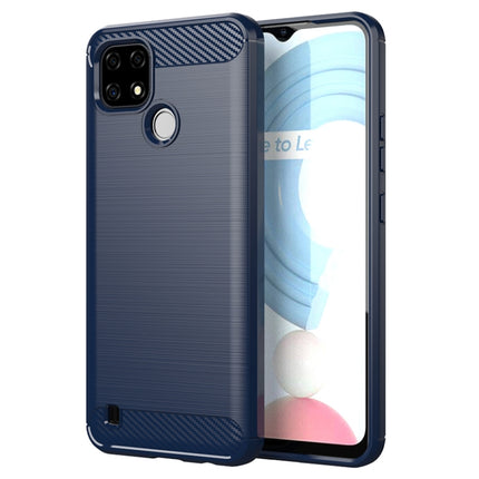Brushed Texture Carbon Fiber TPU Phone Case, For Realme10 4G, For Realme V25, For Realme 6i India, For Realme C21Y, For Realme 8 Pro, For Realme 8, For Realme C21, For Realme Narzo 20 Pro