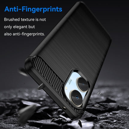 Brushed Texture Carbon Fiber TPU Phone Case, For Realme10 4G, For Realme V25, For Realme 6i India, For Realme C21Y, For Realme 8 Pro, For Realme 8, For Realme C21, For Realme Narzo 20 Pro
