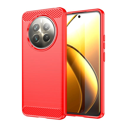 Brushed Texture Carbon Fiber TPU Phone Case, For Realme 12+ 5G, For Realme V50s, For Realme C67 5G, For Realme C53, For Realme Narzo N53, For Realme 11 Pro, For Realme 11 Pro+, For Realme 10 Pro