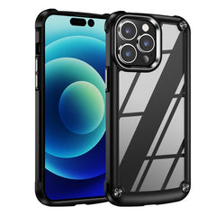 Funda protectora de lente de TPU + PC para iPhone 16 Pro Max, para iPhone 16 Pro, para iPhone 16 Plus, para iPhone 16, para iPhone 15 Pro Max