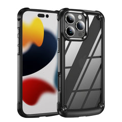 Funda protectora de lente de TPU + PC para iPhone 16 Pro Max, para iPhone 16 Pro, para iPhone 16 Plus, para iPhone 16, para iPhone 15 Pro Max