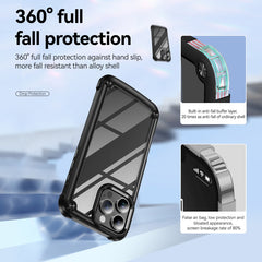 Funda protectora de lente de TPU + PC para iPhone 16 Pro Max, para iPhone 16 Pro, para iPhone 16 Plus, para iPhone 16, para iPhone 15 Pro Max