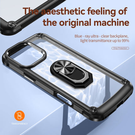 TPU + PC-Objektivschutz-Telefonhülle mit Ringhalter, für iPhone 15 Pro, für iPhone 15 Plus, für iPhone 15
