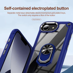TPU + PC Lens Protection Phone Case with Ring Holder, For iPhone 16e, For iPhone 16 Pro Max, For iPhone 16 Pro, For iPhone 16 Plus