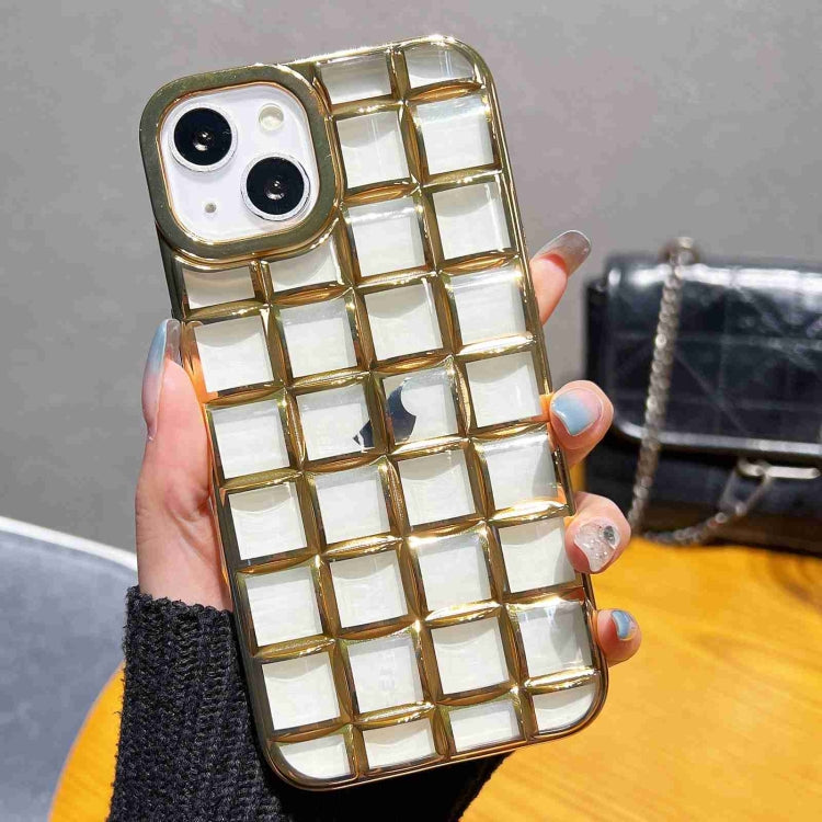 3D Grid Phone Case, For iPhone 14 Plus, For iPhone 14, For iPhone 14 Pro, For iPhone 14 Pro Max, For iPhone SE 2022 / SE 2020 / 8 / 7