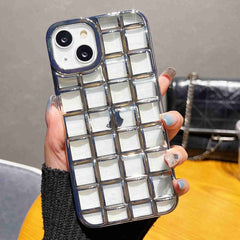 3D Grid Phone Case, For iPhone 14 Plus, For iPhone 14, For iPhone 14 Pro, For iPhone 14 Pro Max, For iPhone SE 2022 / SE 2020 / 8 / 7