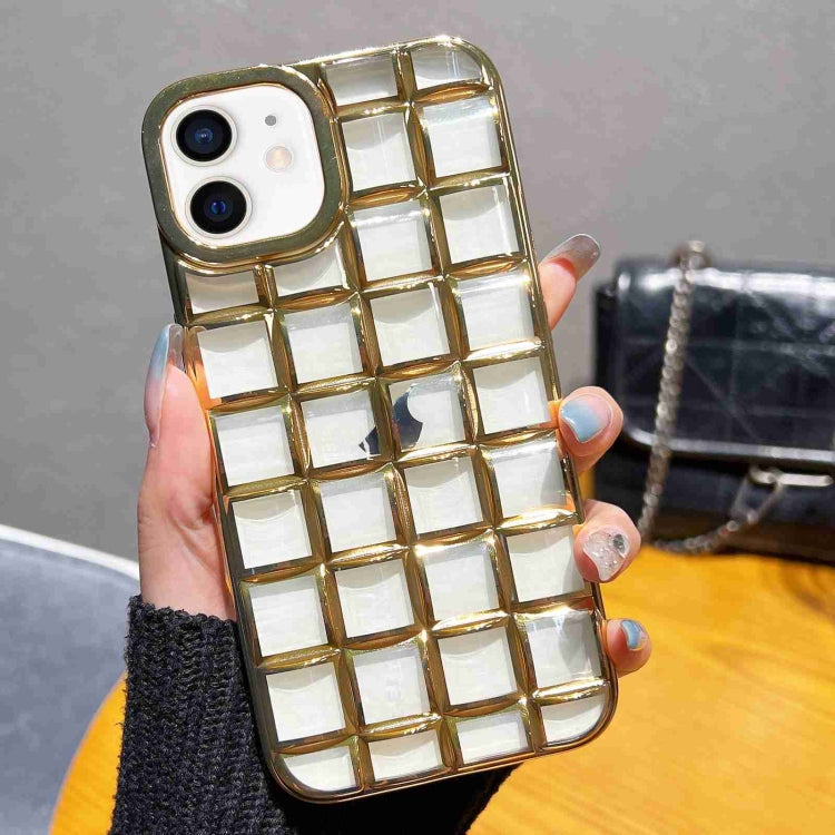 3D Grid Phone Case, For iPhone 13 mini, For iPhone 12 / 12 Pro, For iPhone 12 Pro Max, For iPhone 12 mini