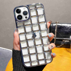 3D Grid Phone Case, For iPhone 13 mini, For iPhone 12 / 12 Pro, For iPhone 12 Pro Max, For iPhone 12 mini