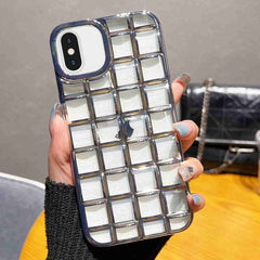 3D Grid Phone Case, For iPhone XS / X, For iPhone XR, For iPhone XS Max, For iPhone 8 Plus / 7 Plus