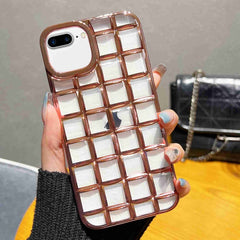 3D Grid Phone Case, For iPhone XS / X, For iPhone XR, For iPhone XS Max, For iPhone 8 Plus / 7 Plus