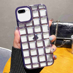 3D Grid Phone Case, For iPhone XS / X, For iPhone XR, For iPhone XS Max, For iPhone 8 Plus / 7 Plus