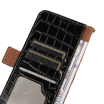 Crocodile Top Layer Cowhide Leather Phone Case, For iPhone 16e / 17e, For iPhone 17 Pro Max, For iPhone 17 Pro, For iPhone 17, For iPhone Air, For iPhone 16 Pro Max