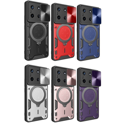 CD Texture Sliding Camshield Magnetic Holder Phone Case, For Realme 11 4G Global, For Realme 11 5G Global / 11x 5G, For Realme C53 4G / Narzo N53, For Realme C65 4G