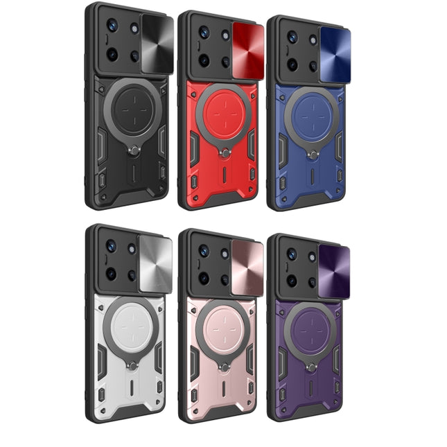 CD Texture Sliding Camshield Magnetic Holder Phone Case, For Realme 11 4G Global, For Realme 11 5G Global / 11x 5G, For Realme C53 4G / Narzo N53, For Realme C65 4G