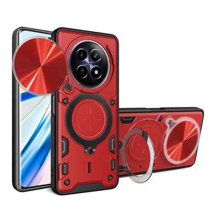 CD Texture Sliding Camshield Magnetic Holder Phone Case, For Realme C61 / C63, For Realme GT 6T, For Realme 12 5G Global, For Realme 12 Pro / 12 Pro+ / 12+