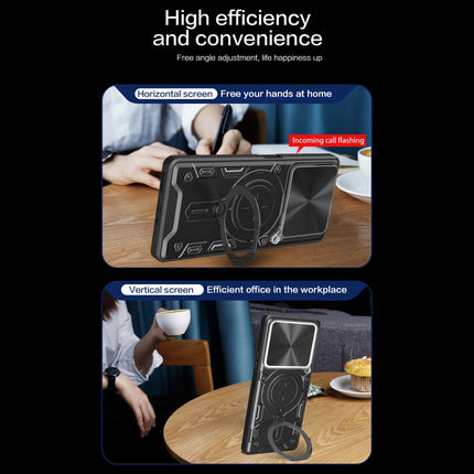 CD Texture Sliding Camshield Magnetic Holder Phone Case, For Realme C61 / C63, For Realme GT 6T, For Realme 12 5G Global, For Realme 12 Pro / 12 Pro+ / 12+
