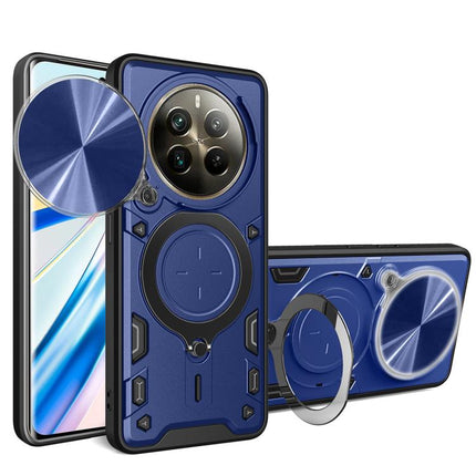CD Texture Sliding Camshield Magnetic Holder Phone Case, For Realme C61 / C63, For Realme GT 6T, For Realme 12 5G Global, For Realme 12 Pro / 12 Pro+ / 12+