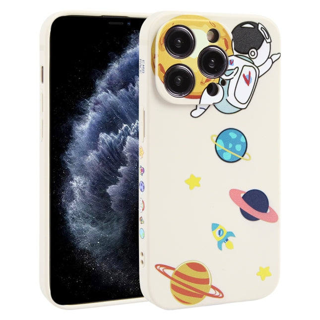Hug Moon Astronaut Pattern TPU Phone Case, For iPhone 11 Pro Max, For iPhone 11, For iPhone 11 Pro, For iPhone XS / X, For iPhone XR, For iPhone XS Max, For iPhone 8 Plus / 7 Plus, For iPhone 6s Plus / 6 Plus, For iPhone 6s / 6