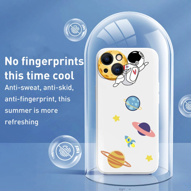 Hug Moon Astronaut Pattern TPU Phone Case, For iPhone 11 Pro Max, For iPhone 11, For iPhone 11 Pro, For iPhone XS / X, For iPhone XR, For iPhone XS Max, For iPhone 8 Plus / 7 Plus, For iPhone 6s Plus / 6 Plus, For iPhone 6s / 6