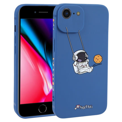 TPU-Telefonhülle mit Astronauten-Schwingmuster, für iPhone 14 Plus, für iPhone 14, für iPhone 14 Pro, für iPhone 14 Pro Max, für iPhone SE 2022 / SE 2020 / 8 / 7, für iPhone 13 Pro Max, für iPhone 13 Pro, für iPhone 13, für iPhone 13 mini, für iPhone 12