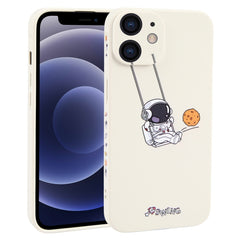 Astronaut Swinging Pattern TPU Phone Case, For iPhone 12 Pro Max, For iPhone 12 Pro, For iPhone 12 mini, For iPhone 11 Pro Max, For iPhone 11, For iPhone 11 Pro, For iPhone XS / X, For iPhone XR, For iPhone XS Max, For iPhone 8 Plus / 7 Plus