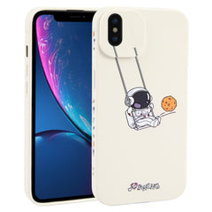 Astronaut Swinging Pattern TPU Phone Case, For iPhone 12 Pro Max, For iPhone 12 Pro, For iPhone 12 mini, For iPhone 11 Pro Max, For iPhone 11, For iPhone 11 Pro, For iPhone XS / X, For iPhone XR, For iPhone XS Max, For iPhone 8 Plus / 7 Plus