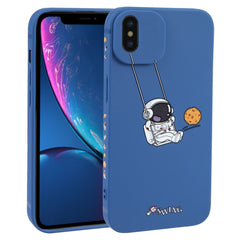 Astronaut Swinging Pattern TPU Phone Case, For iPhone 12 Pro Max, For iPhone 12 Pro, For iPhone 12 mini, For iPhone 11 Pro Max, For iPhone 11, For iPhone 11 Pro, For iPhone XS / X, For iPhone XR, For iPhone XS Max, For iPhone 8 Plus / 7 Plus