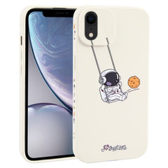 Astronaut Swinging Pattern TPU Phone Case, For iPhone 12 Pro Max, For iPhone 12 Pro, For iPhone 12 mini, For iPhone 11 Pro Max, For iPhone 11, For iPhone 11 Pro, For iPhone XS / X, For iPhone XR, For iPhone XS Max, For iPhone 8 Plus / 7 Plus