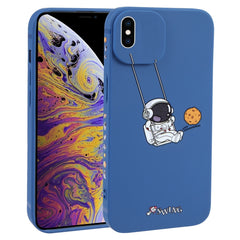 Astronaut Swinging Pattern TPU Phone Case, For iPhone 12 Pro Max, For iPhone 12 Pro, For iPhone 12 mini, For iPhone 11 Pro Max, For iPhone 11, For iPhone 11 Pro, For iPhone XS / X, For iPhone XR, For iPhone XS Max, For iPhone 8 Plus / 7 Plus