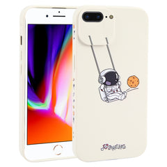 Astronaut Swinging Pattern TPU Phone Case, For iPhone 12 Pro Max, For iPhone 12 Pro, For iPhone 12 mini, For iPhone 11 Pro Max, For iPhone 11, For iPhone 11 Pro, For iPhone XS / X, For iPhone XR, For iPhone XS Max, For iPhone 8 Plus / 7 Plus