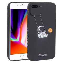 Astronaut Swinging Pattern TPU Phone Case, For iPhone 12 Pro Max, For iPhone 12 Pro, For iPhone 12 mini, For iPhone 11 Pro Max, For iPhone 11, For iPhone 11 Pro, For iPhone XS / X, For iPhone XR, For iPhone XS Max, For iPhone 8 Plus / 7 Plus