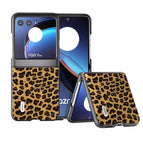 For Motorola Razr 40 Ultra / Golden Leopard