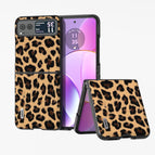 For Motorola Razr 40 / Leopard Print