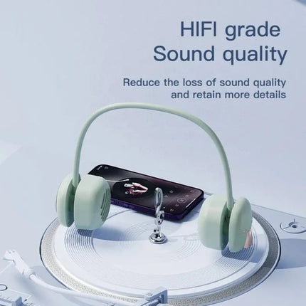T5 USB Portable Wireless Hanging Neck Bluetooth Speaker