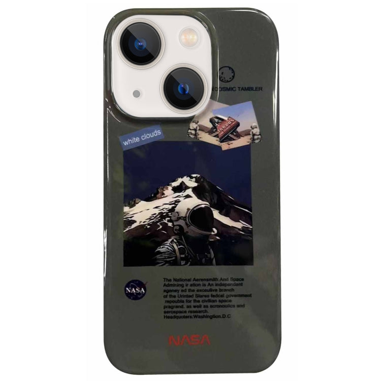 Astronaut Pattern Glossy PC Phone Case, For iPhone 14 Plus, For iPhone 14, For iPhone 14 Pro, For iPhone 14 Pro Max, For iPhone 13 Pro Max, For iPhone 13 Pro, For iPhone 13, For iPhone 12, For iPhone 12 Pro Max, For iPhone 12 Pro, For iPhone 11 Pro Max