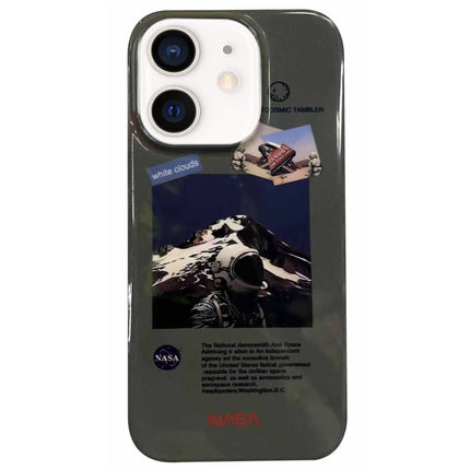 Astronaut Pattern Glossy PC Phone Case, For iPhone 14 Plus, For iPhone 14, For iPhone 14 Pro, For iPhone 14 Pro Max, For iPhone 13 Pro Max, For iPhone 13 Pro, For iPhone 13, For iPhone 12, For iPhone 12 Pro Max, For iPhone 12 Pro, For iPhone 11 Pro Max...