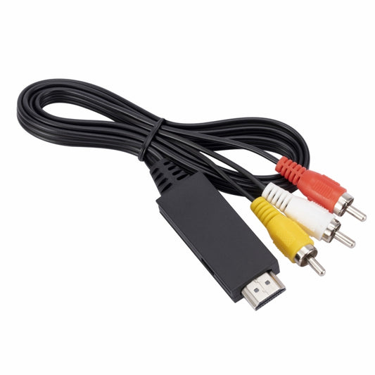 AV to HDMI 1080P HD Converter, Length: 1m, AV to HDMI