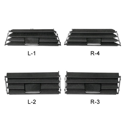 For BMW 3 Series E90 Car Air Conditioner Air Outlet Panel, Grille No. 1, Grille No. 2, Grille No. 3, Grille No. 4